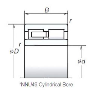 Bearing NNU4926MB NSK