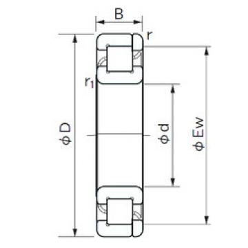 Bearing NP 1007 NACHI