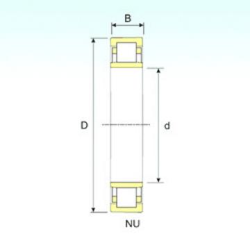 Bearing NU 1017 ISB