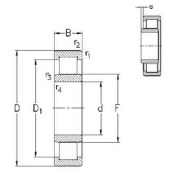 Bearing NU10/560-M6E-MA6 NKE