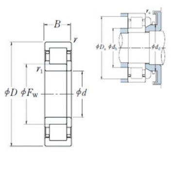 Bearing NUP 318 NSK