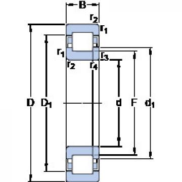 Bearing NUP 210 ECJ SKF