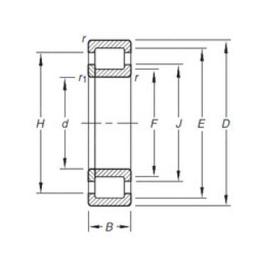 Bearing NUP304E.TVP Timken