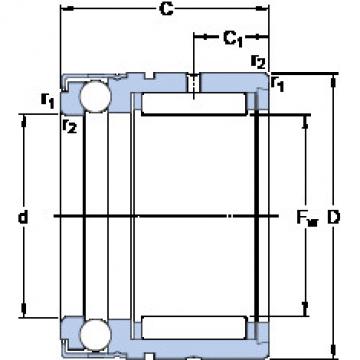 Bearing NX 7 ZTN SKF