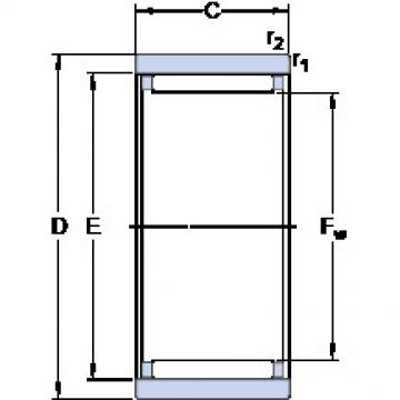 Bearing RNAO 16x24x13 SKF