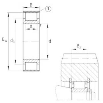 Bearing RSL182204-A INA