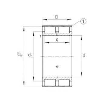 Bearing RSL185010-A INA