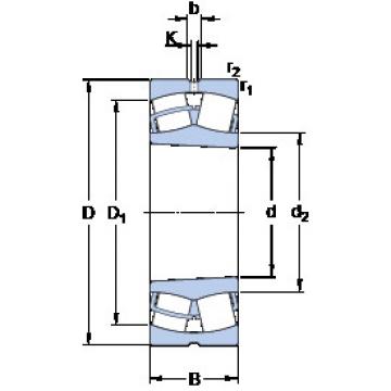 Bearing 22234 CCK/W33 SKF