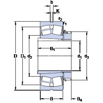 Bearing 23036 CCK/W33 + H 3036 SKF