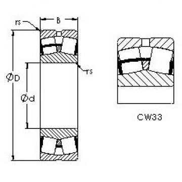 Bearing 22236CW33 AST