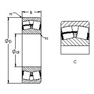 Bearing 22211C AST