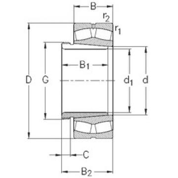 Bearing 22210-E-K-W33+AHX310 NKE