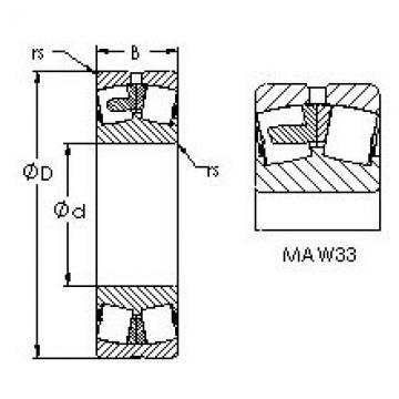 Bearing 22330KMAC4F80W33 AST