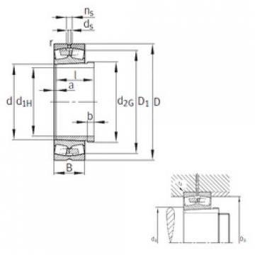 Bearing 230/530-B-K-MB+AH30/530A FAG