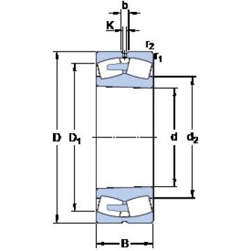 Bearing 23180 CAK/W33 SKF