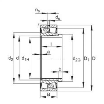 Bearing 22352-E1A-K-MB1 + AH2352G FAG