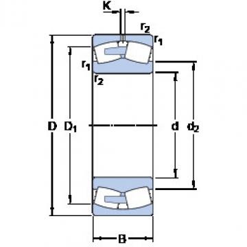 Bearing 238/670 CAMA/W20 SKF