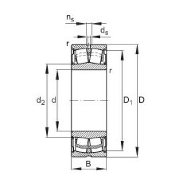 Bearing WS22222-E1-2RSR FAG