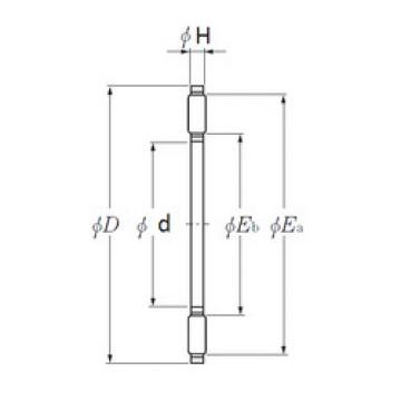 Bearing AXK1111 NTN