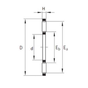 Bearing AXK260X290X5 INA