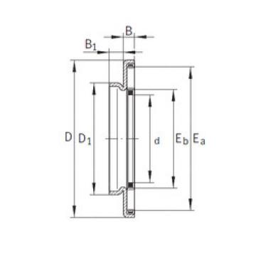 Bearing AXW15 INA