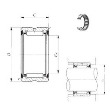 Bearing BR 122016 UU IKO