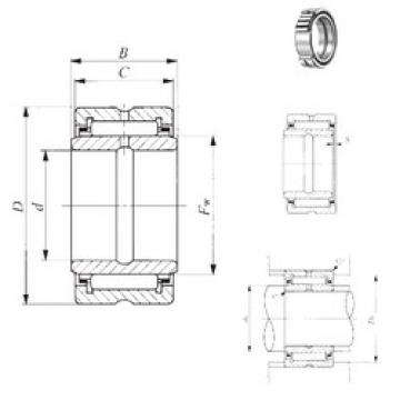 Bearing BRI 142616 IKO