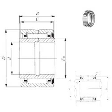 Bearing BRI 406028 U IKO