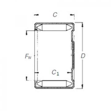 Bearing DLF 13 12 Timken