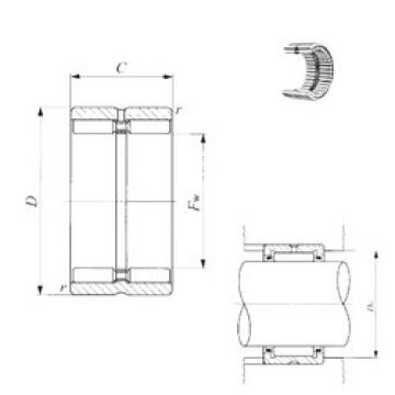 Bearing GTR 11013550 IKO