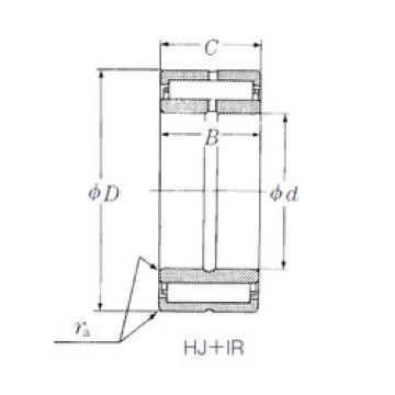 Bearing HJ-13216248 + IR-11213248 NSK