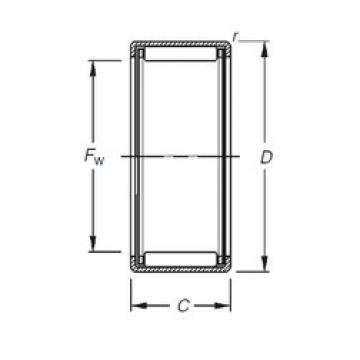 Bearing HK0408 Timken