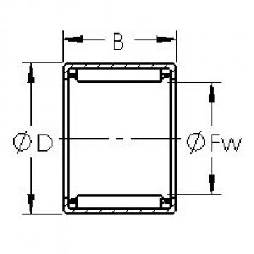 Bearing HK0306TN AST