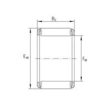 Bearing KZK 12x17x10 INA