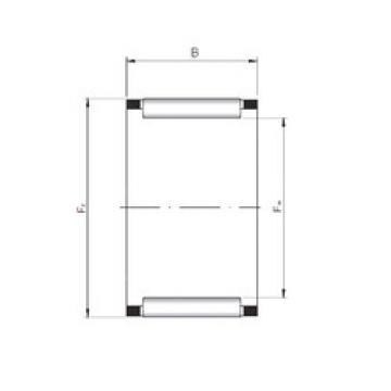 Bearing KZK12X16X10 ISO