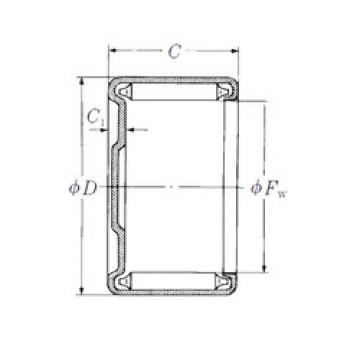 Bearing MF-1510 NSK