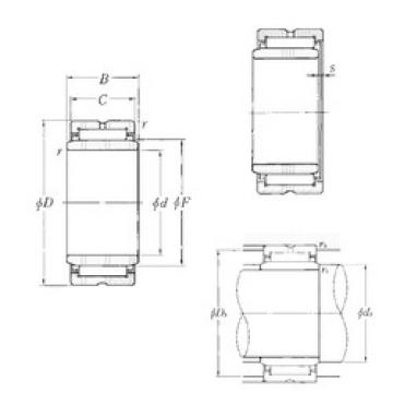 Bearing MR10412840+MI-8810440 NTN