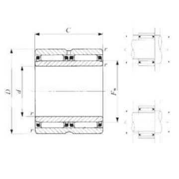 Bearing NAFW 173026 IKO