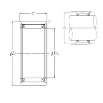 Bearing NK8/16T2 NTN