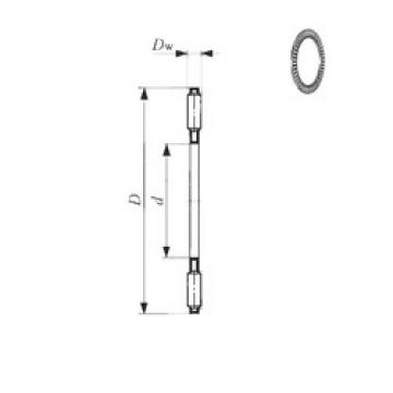 Bearing NTB 110145 IKO