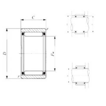 Bearing RNAF 162413 IKO