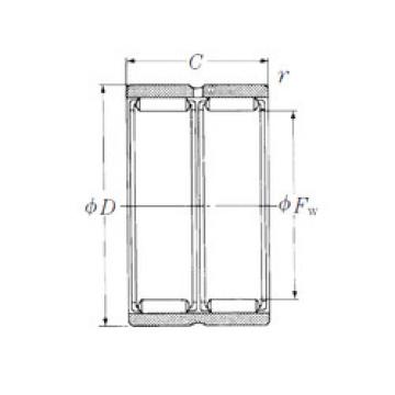 Bearing RNAFW556840 NSK