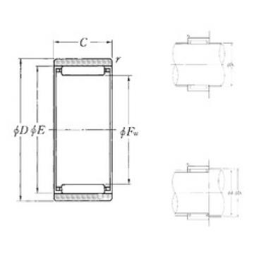 Bearing RNAO-10×17×10T2 NTN