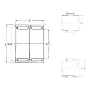 Bearing RNAO-17×25×26ZW NTN