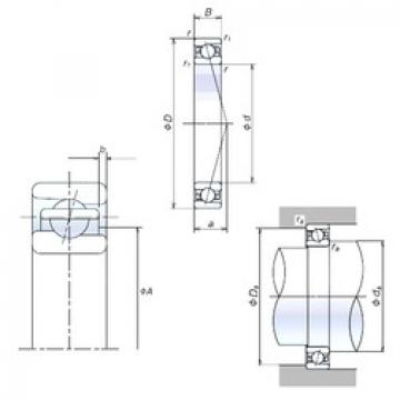 Bearing 105BER19H NSK