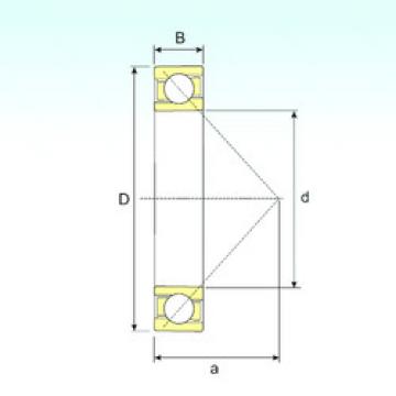 Bearing 7036 B ISB