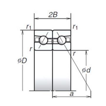 Bearing 85BTR10S NSK