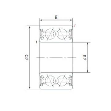 Bearing 28TMD01U40A NSK