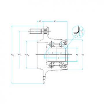 Bearing 28BWK15J NSK