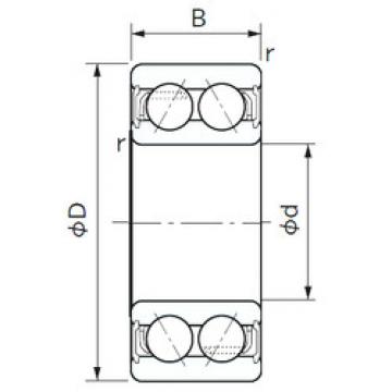 Bearing 2TS2-DF0374LLUA1 NTN